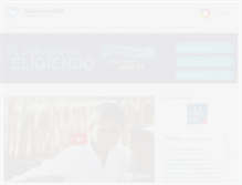 Tablet Screenshot of premioabanderados.com.ar